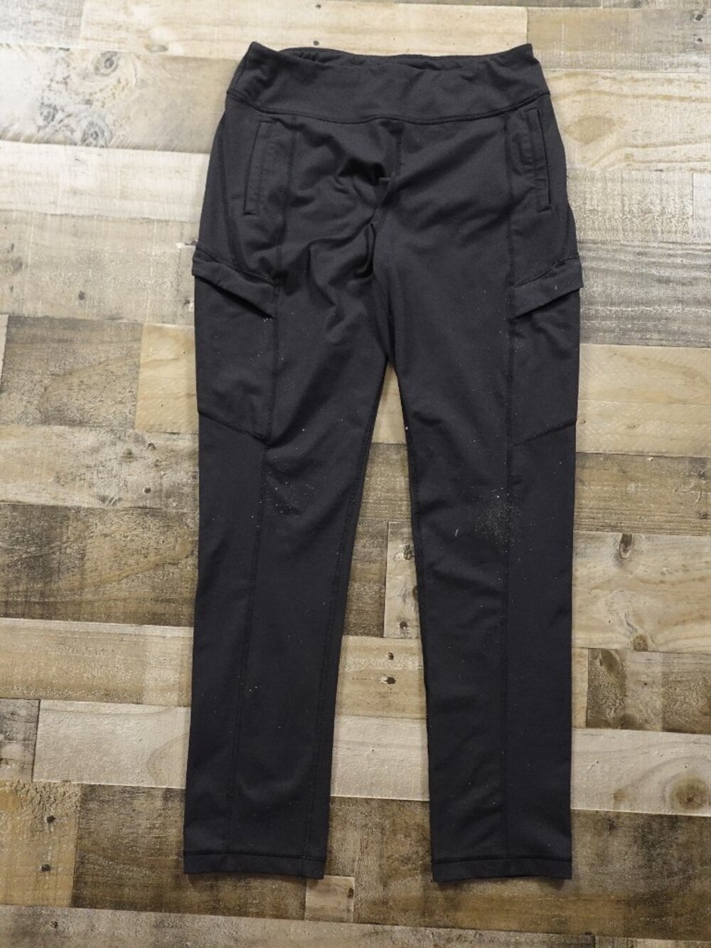 Duluth Trading NoGA Namastash Slim Leg Pants Women’s Medium Black Stretch FAIR